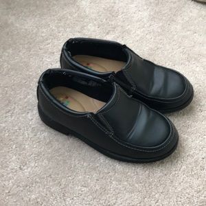Boys black dress shoes
